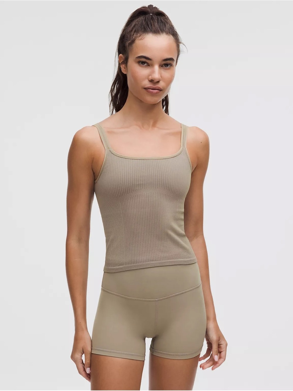lululemon athletica Ebb to Street Scoop-Neck Cropped Tank